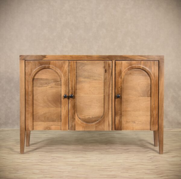 Wooden Shutter Cabinet For Kitchen & Living Room